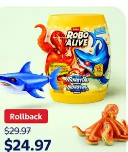 Walmart Robo Alive Deep Seas Monster Water-Activated Surprise Creature offer