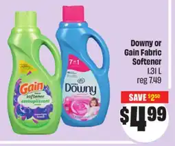 FreshCo Downey or Gain Fabric Softener 1.31 L offer