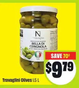 FreshCo Travaglini Olives 1.5 L offer