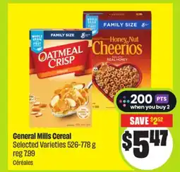 FreshCo General Mills Cereal Selected varieties 526-778 g offer