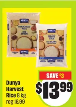 FreshCo Dunya Harvest Rice 8 kg offer
