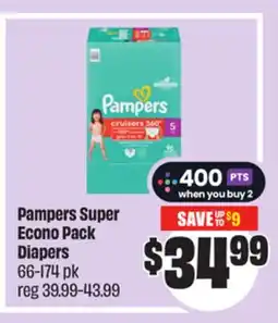 FreshCo Pampers Super Econo Pack Diapers 66-174 pk offer