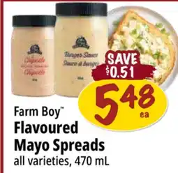 Farm Boy Farm Boy Flavoured Mayo Spreads offer