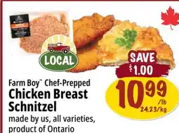 Farm Boy Farm Boy Chef-Prepped Chicken Breast Schnitzel offer