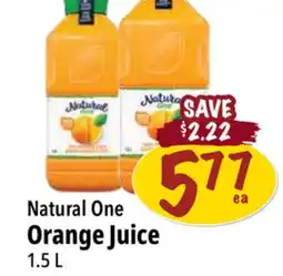 Farm Boy Natural One Orange Juice offer