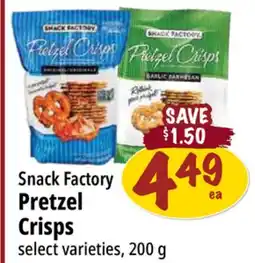 Farm Boy Pretzel Crisps offer