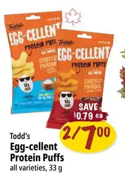 Farm Boy Todd's Egg-cellent Protein Puffs offer