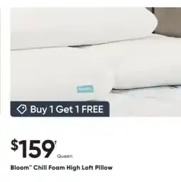 Sleep Country Bloom Chill Foam High Loft Pillow offer