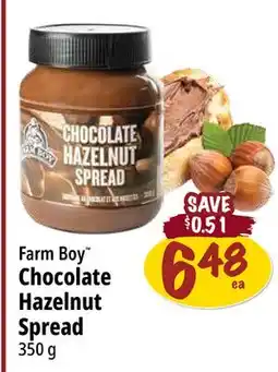 Farm Boy Farm Boy Chocolate Hazelnut Spread offer