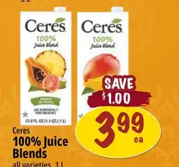 Farm Boy Ceres 100% Juice Blends offer