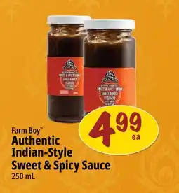 Farm Boy Farm Boy Authentic Indian-Style Sweet & Spicy Sauce offer