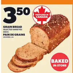 Independent Grocer GRAIN BREAD, 450 G offer