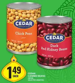 Food Basics CEDAR CANNED BEANS offer