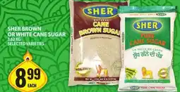 Food Basics SHER BROWN OR WHITE CANE SUGAR offer