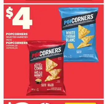Independent Grocer POPCORNERS, 142 G offer