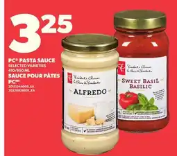 Independent Grocer PC PASTA SAUCE, 410/650 ML offer