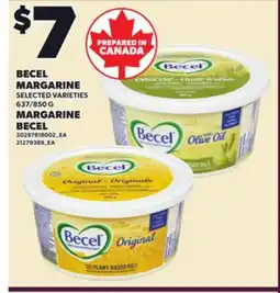 Independent Grocer BECEL MARGARINE, 637/850 G offer