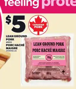 Independent Grocer LEAN GROUND PORK, 450 G offer
