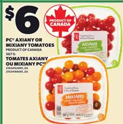 Independent Grocer PC AXIANY OR MIXIANY TOMATOES, 567 G offer