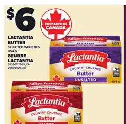 Independent Grocer LACTANTIA BUTTER, 454 G offer