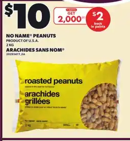 Independent Grocer NO NAME PEANUTS, 2 KG offer