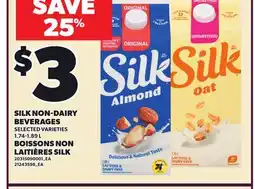 Independent Grocer SILK NON-DAIRY BEVERAGES, 1.74-1.89 L offer