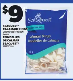Independent Grocer SEAQUEST CALAMARI RINGS, 340 G offer