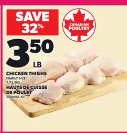Independent Grocer CHICKEN THIGHS offer