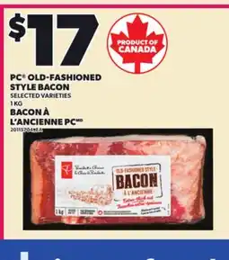 Independent Grocer PC OLD-FASHIONED STYLE BACON, 1 KG offer