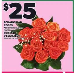 Independent Grocer ECUADORIAN ROSES offer