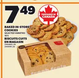 Independent Grocer BAKED IN-STORE COOKIES, 18'S offer
