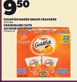 Independent Grocer GOLDFISH BAKED SNACK CRACKERS 22 X 28 G offer