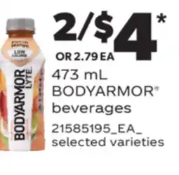Real Canadian Superstore BODYARMOR BEVERAGES, 473 ML offer