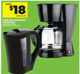 Real Canadian Superstore EVERYDAY ESSENTIALS APPLIANCES offer