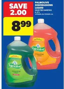Real Canadian Superstore PALMOLIVE DISHWASHING LIQUID offer