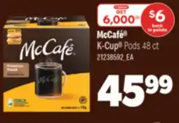 Real Canadian Superstore McCafé K-Cup Pods offer
