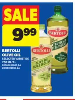 Real Canadian Superstore BERTOLLI OLIVE OIL, 750 ML/1 L offer
