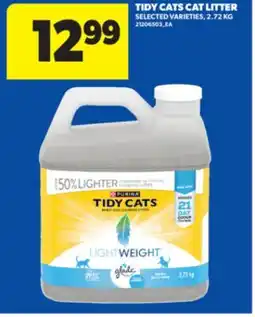 Real Canadian Superstore TIDY CATS CAT LITTER, 2.72 KG offer