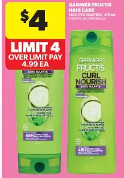 Real Canadian Superstore GARNIER FRUCTIS HAIR CARE, 370 ML offer