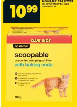 Real Canadian Superstore NO NAME CAT LITTER, 18 KG offer