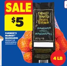 Real Canadian Superstore FARMER'S MARKET MANDARIN, 4LB offer