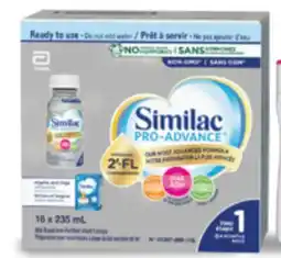 Real Canadian Superstore SIMILAC PRO-ADVANCE STAGE 1 READY TO FEED BABY FORMULA offer