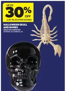 Real Canadian Superstore HALLOWEEN SKULL AND BONES offer