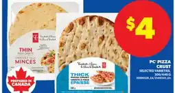 Real Canadian Superstore PC PIZZA CRUST, 300/440 G offer