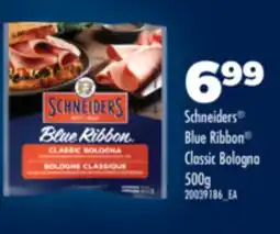 Real Canadian Superstore SCHNEIDERS BLUE RIBBON CLASSIC BOLOGNA , 500G offer
