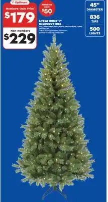 Real Canadian Superstore LIFE AT HOME 7' MICRODOT TREE COLOUR offer