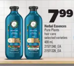 Real Canadian Superstore HERBAL ESSENCES PURE PLANTS HAIR CARE, 400 ML offer