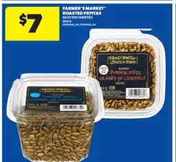 Real Canadian Superstore FARMER'S MARKET ROASTED PEPITAS, 250 G offer
