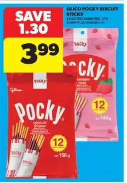 Real Canadian Superstore GLICO POCKY BISCUIT STICKS, 12' S offer