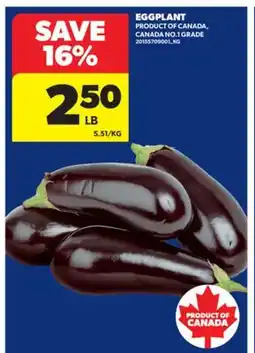 Real Canadian Superstore EGGPLANT offer